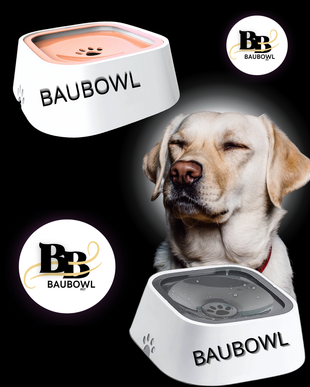 BAUBOWL®- ciotola-galleggiante-per-acqua-cani-gatti