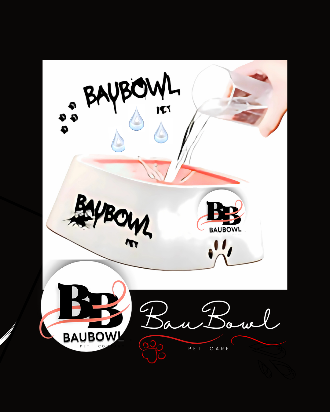 BAUBOWL®- ciotola-galleggiante-per-acqua-cani-gatti