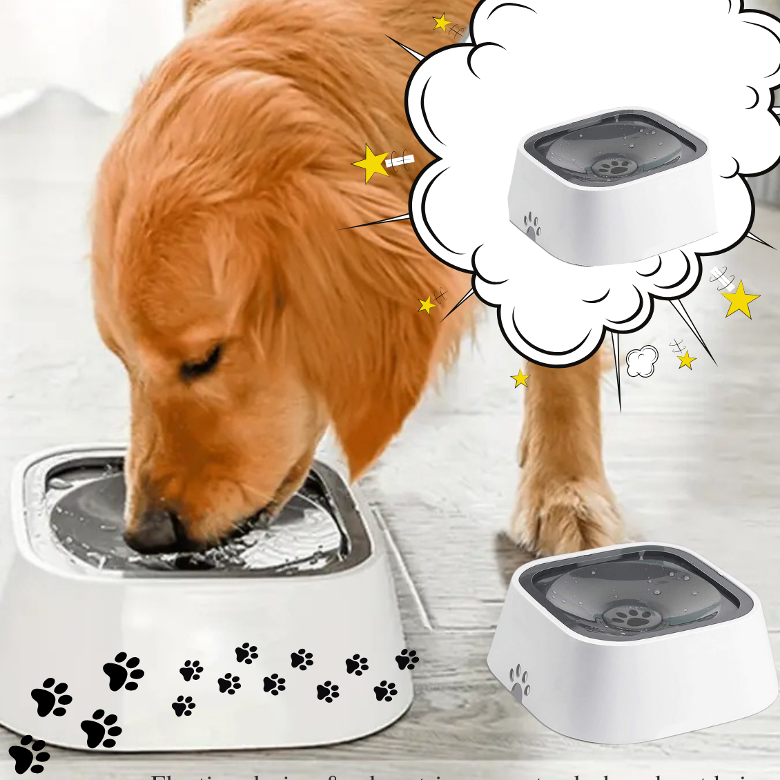 BAUBOWL®- ciotola-galleggiante-per-acqua-cani-gatti