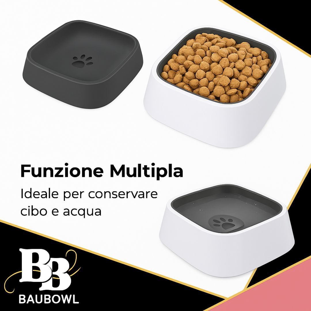 BAUBOWL®- ciotola-galleggiante-per-acqua-cani-gatti