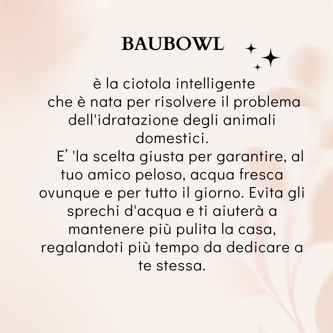 BAUBOWL®- ciotola-galleggiante-per-acqua-cani-gatti