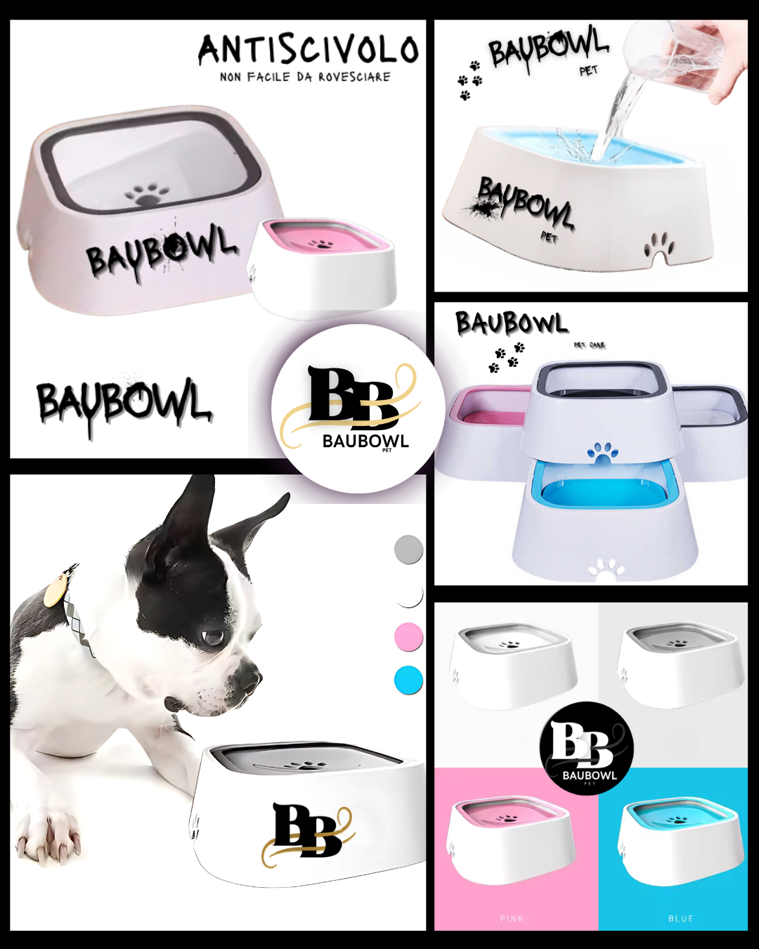 BAUBOWL®- ciotola-galleggiante-per-acqua-cani-gatti