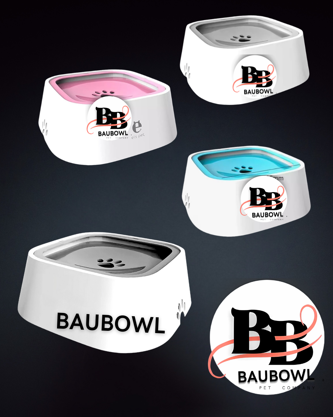 BAUBOWL®- ciotola-galleggiante-per-acqua-cani-gatti