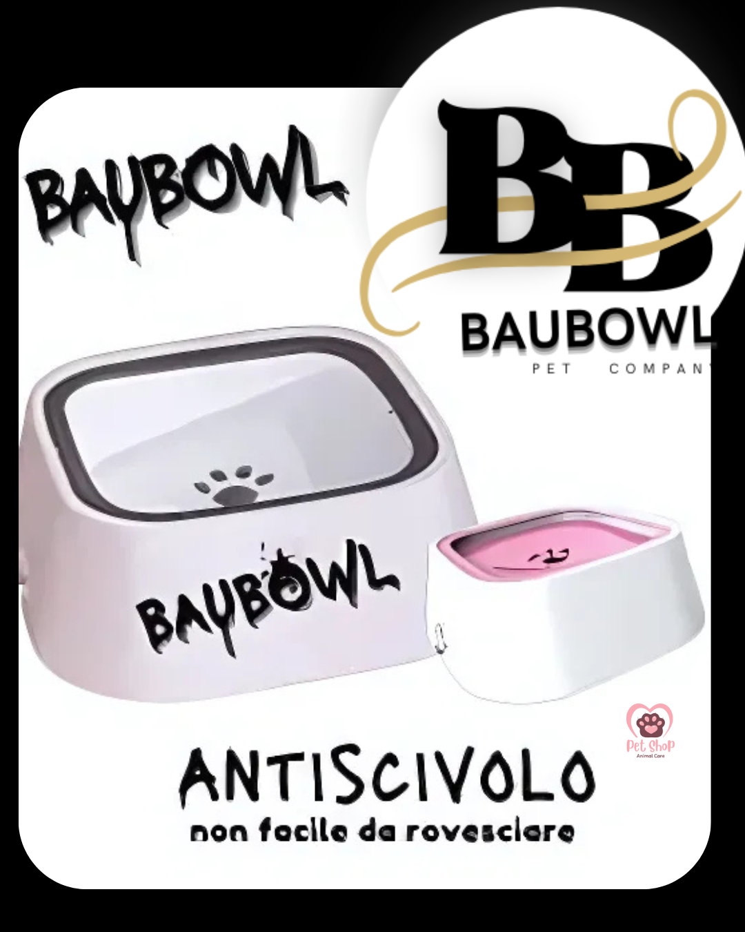 BAUBOWL®- ciotola-galleggiante-per-acqua-cani-gatti