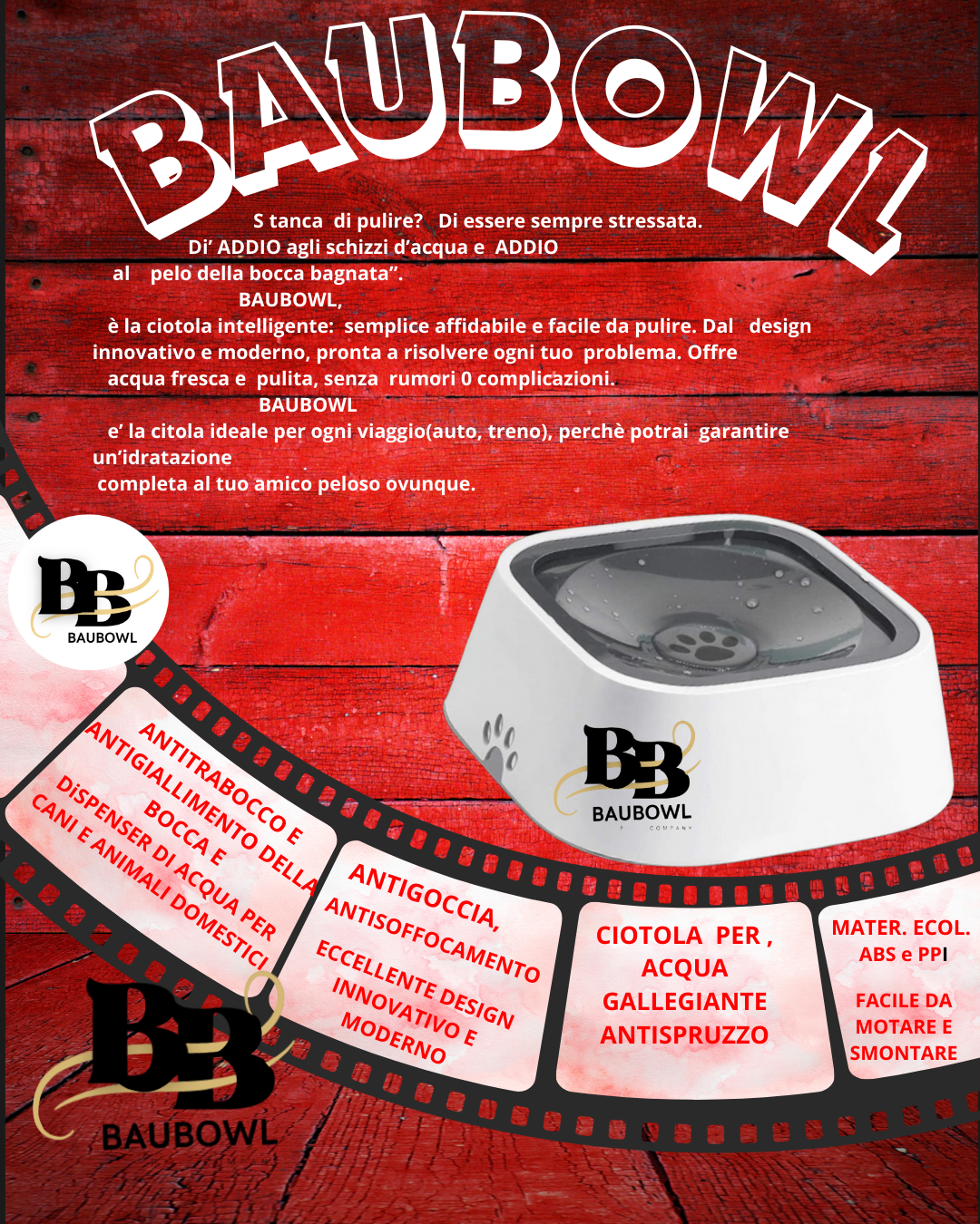 BAUBOWL®- ciotola-galleggiante-per-acqua-cani-gatti