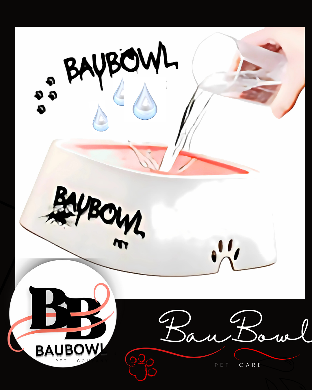 BAUBOWL®- ciotola-galleggiante-per-acqua-cani-gatti