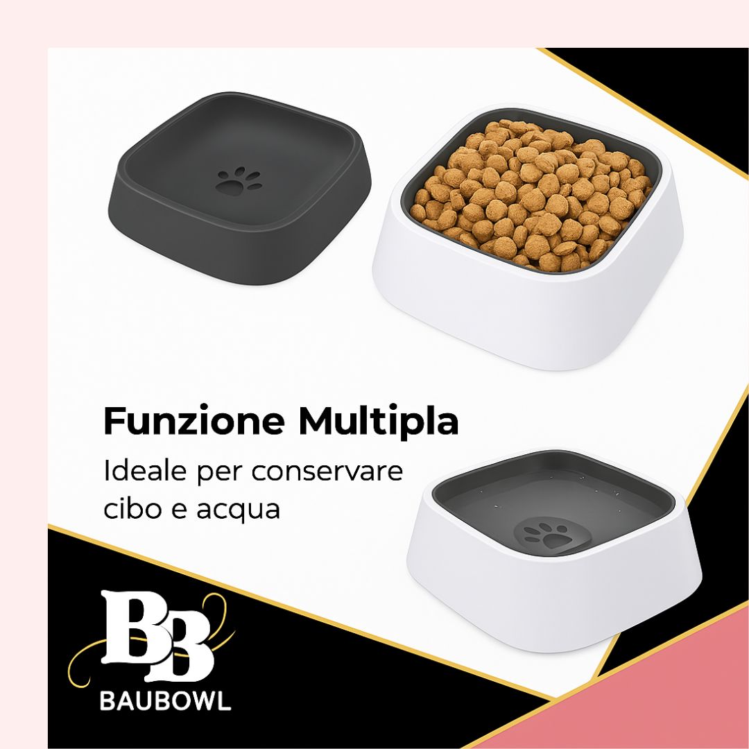 BAUBOWL®- ciotola-galleggiante-per-acqua-cani-gatti