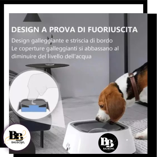 BAUBOWL®- ciotola-galleggiante-per-acqua-cani-gatti