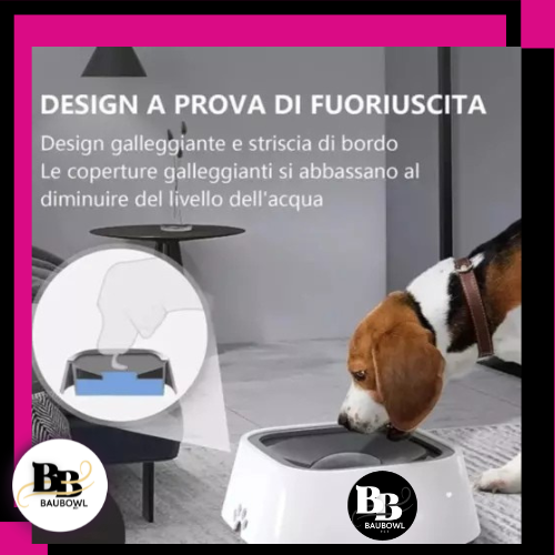BAUBOWL®- ciotola-galleggiante-per-acqua-cani-gatti