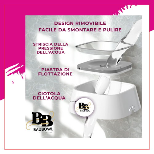 BAUBOWL®- ciotola-galleggiante-per-acqua-cani-gatti