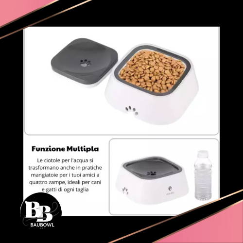 BAUBOWL®- ciotola-galleggiante-per-acqua-cani-gatti