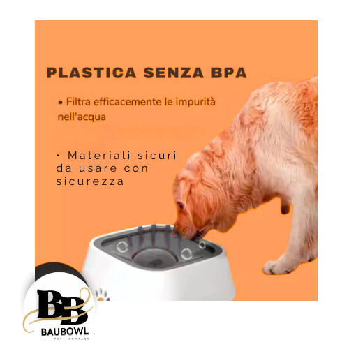 BAUBOWL®- ciotola-galleggiante-per-acqua-cani-gatti