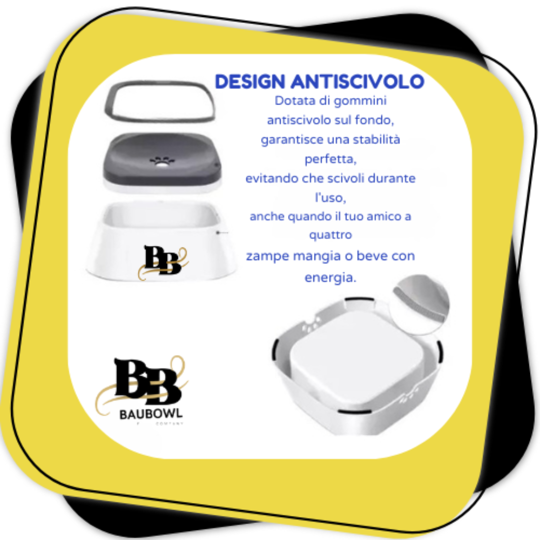 BAUBOWL®- ciotola-galleggiante-per-acqua-cani-gatti